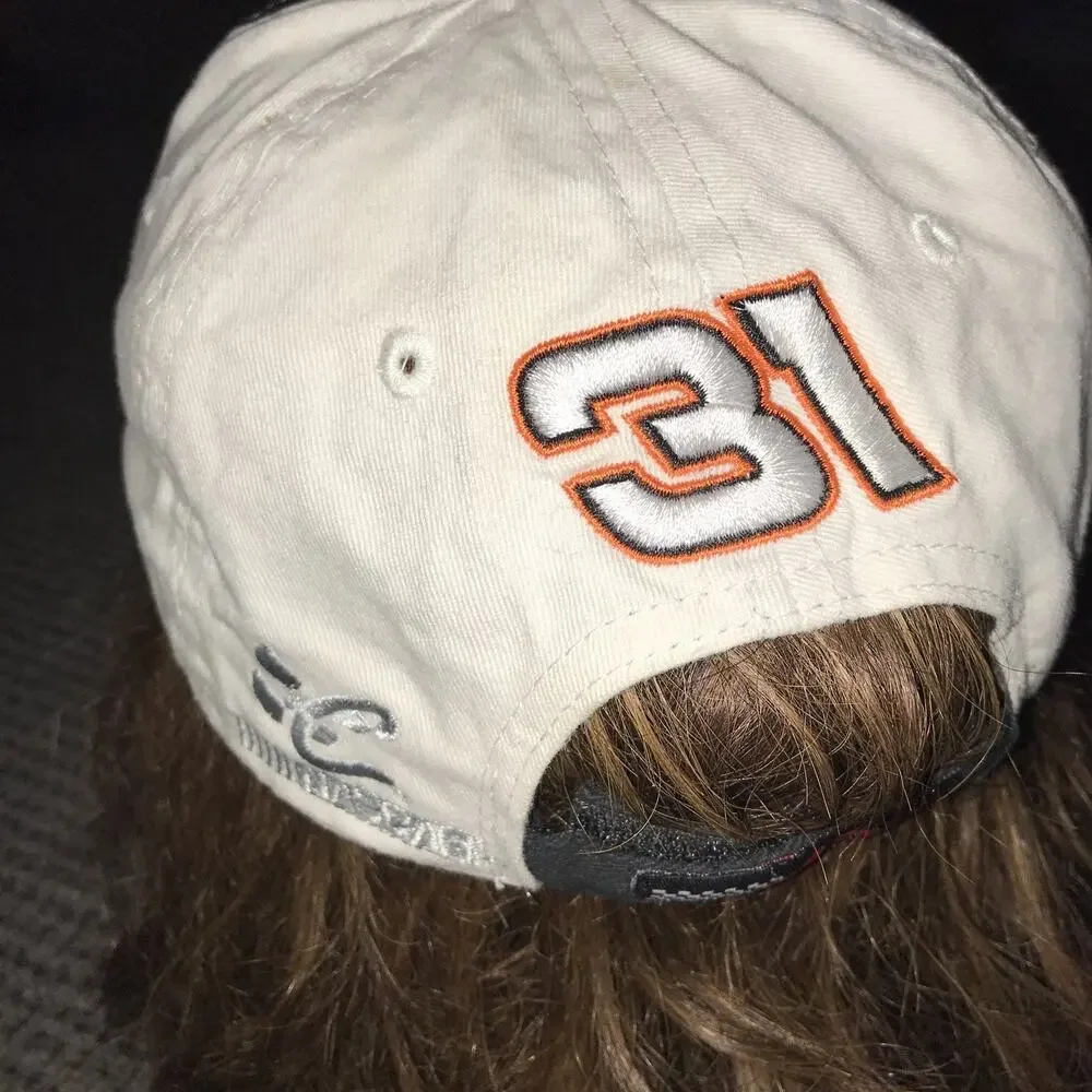 NASCAR Wheaties Racing #31 Jeff Burton RCR Strapback Hat Cap 2010s Throwback 10s